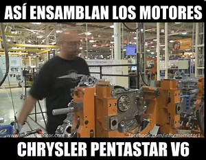 La familia de motores Chrysler Pentastar es una serie de motores V6 de gasolina, considerado uno de los mejores motores de todos los tiempos. Se empezó a desarrollar el 2007 y en el 2011 fue su lanzamiento. El Pentastar V6 sobresale por un gran desempeño, alta durabilidad, mejora en el consumo de combustible y reducción considerable en el peso y número de piezas. Para citar tan sólo algunos ejemplos, este motor ha permitido al tren motriz de Chrysler disminuir los componentes del motor de 189 pa