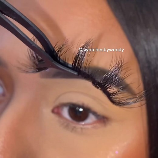 Lash try on🦋✨✨ #lashtutorial #lashswatches