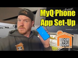 MyQ Phone App Setup for Liftmaster, Chamberlain, and Craftsman Garage Door Openers