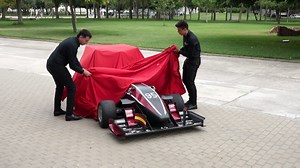 Noticia UPV: Engineering and speed feature the new single-seater car of the Formula Student team from the Universitat Politècnica de València with an aerodynamic redesign | Universitat Politècnica de València