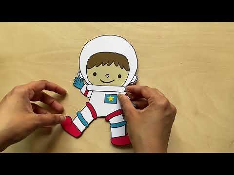 Astronaut Craft | Paper Astronaut | Astronaut Craft Ideas
