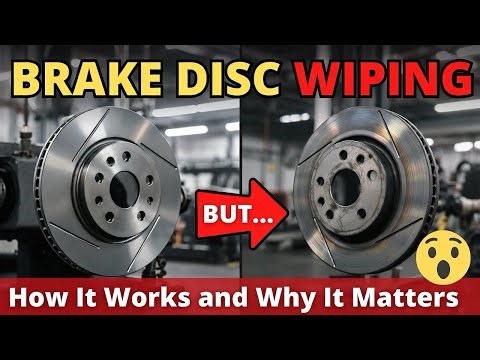 DISC BRAKES SECRET 🚨 How Wiping Works & Why It Can Save Your Life!