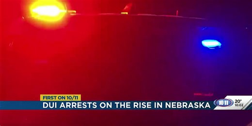 DUI arrests on the rise across Nebraska, Lincoln