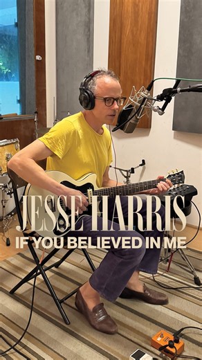Jesse Harris on Instagram: "If You Believed in Me is out today. Thanks to all the amazing people who contributed their talent to it and to @artworkrecs — album credits are below. Link in bio to listen. JESSE HARRIS - IF YOU BELIEVED IN ME Orchestra conducted and arranged by Maycon Ananias @maycon_ananias All songs by Jesse Harris Except: “Nobody Else Knew, But We Knew” by Jesse Harris and Jake Sherman @jakeshermanwooo; and “Where’s Your Shadow” by Jesse Harris and Camila Doring @camiladoring Pro