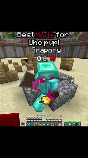 Best mods for Uhc PVP! #minecraft #pvp #mods