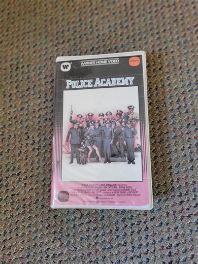 Police Academy VHS 1984 Warner Home Video Rental Clamshell 80s Comedy Winslow - Etsy