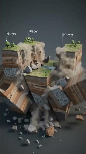 What Happens When the Earth's Crust SNAPS? 🪨 #Geology #3D