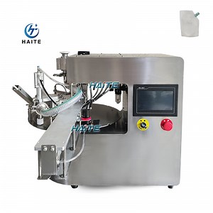 [Hot Item] Automatic Spout Pouch Filling Equipment Juice Filling Capping Machines