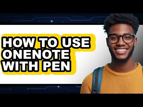 How to Use Onenote with Pen (only Way)