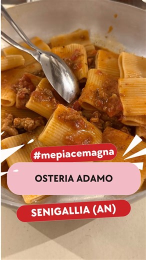 Giulia Cimarelli | me piace magnà | Marche food blogger on Instagram: "👋 Ciao sono Giulia sono marchigiana e #mepiacemagnà🤣🤰🏼🍔❤️ ed oggi ti porto da Osteria Adamo a Senigallia (AN), Strada Comunale delle Grazie n.7! 🍽️ Cucina casalinga, piatti veramente abbondanti, tanto sugo e tanto olio 😂 un posto fuori Senigallia che merita parecchio 🤤🤤 😋 In due abbiamo pagato 30€ a testa! Dove altro dovrei andare a mangiare? Scrivi un commento! #noadv #marche #marchetourism #senigallia"