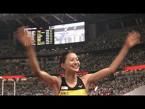 【第109回日本選手権】女子 三段跳 決勝1位 ●髙島 真織子●