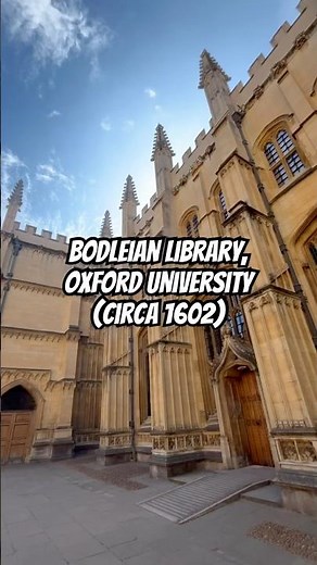 🇬🇧 Bodleian Library, Oxford University