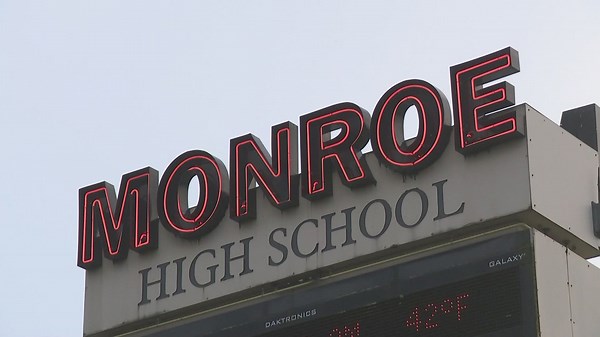 Monroe High School closes for day after fire breaks out