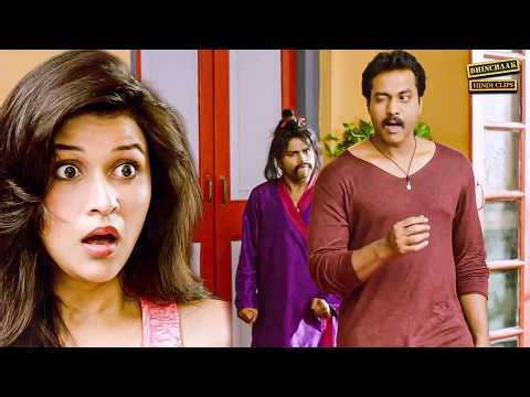 मास्टर जी, ये मुझे आंख मार रह है इसकी खबर निकालो ज़रा | Sunil & Mannara Chopra Hindi Dubbed Comedy