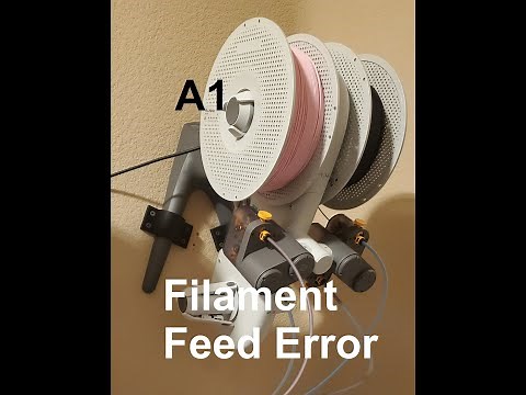 One Possible Solution to Bambu A1 AMS Filament feed error