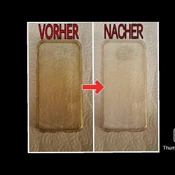 Durchsichtige Handyhülle wieder sauber machen! So geht's! //_ Jocorn _