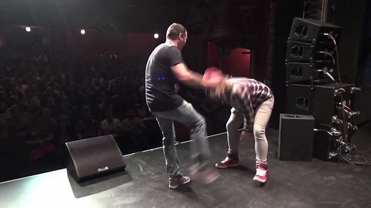 Awesome Nut Kicks Compilation by Steve-O on Tour !