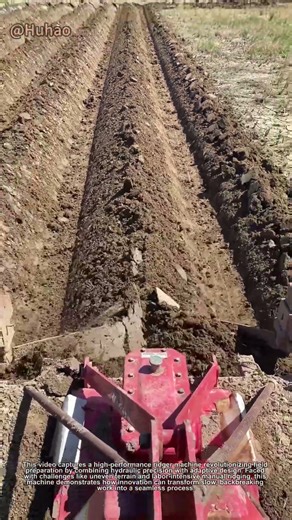 "How This Modern Ridger Machine Farms 10x Faster Than Traditional Methods!"