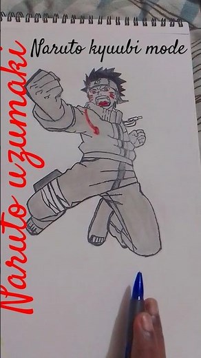 Naruto kyuubi mode 😤