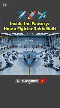 Inside the Factory: How a Fighter Jet is Built#factory #millionviews