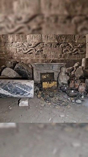 Exploring a Hidden Greek Treasure Room Sealed for Centuries #gold #adventuretime #history | Treasure Forest