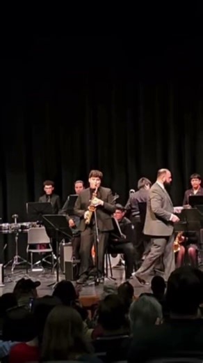 Improv solo in “Children of Sanchez” #band #jazz #sax #saxophone