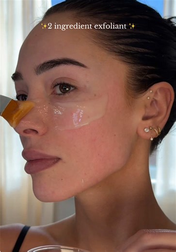 DIY 2 Ingredient Exfoliant for Glowing Skin