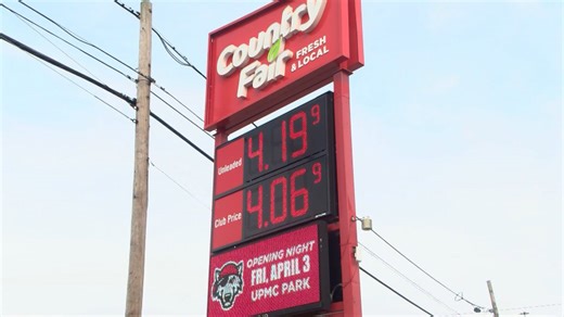 Local gas prices now nearly $4.20 a gallon