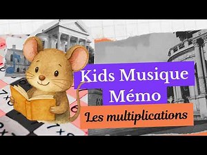 Table de 4 en Musique 🎵 Chanson pour Apprendre la Table de Multiplication de 4