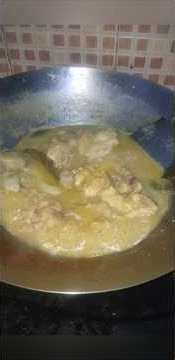 Cooking Yellow Spiced Chicken without coconut milk for dinner