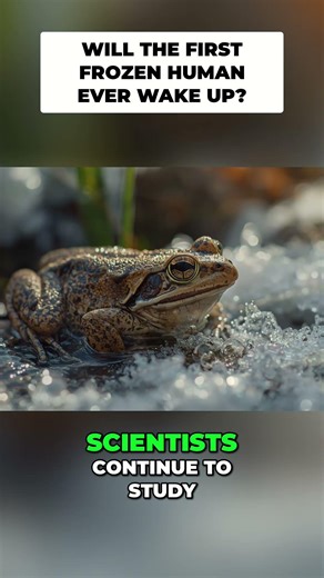 Will the First Frozen Human Wake Up? #shorts