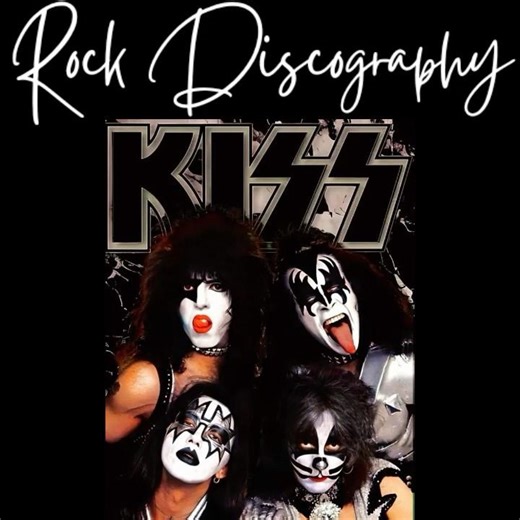 KISS FULL DISCOGRAPHY #shorts #kiss #discography #rock #music #albums