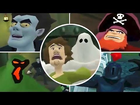 Scooby-Doo! Night of 100 Frights All Bosses | Boss Fights (PS2, Gamecube, XBOX)