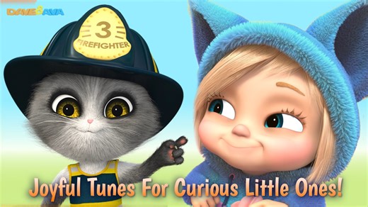 🙃 Joyful Tunes For Curious Little Ones! 🎷 Watch the full nursery rhymes collection: https://youtu.be/VGLkdfXvhSs #DaveAndAvaTime #DaveAndAva | Dave and Ava