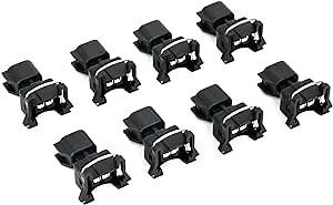 Michigan Motorsports EV6 to EV1 Fuel Injector Connector Adapter - 8-Pack - USCAR to Jetronic - Fits LS2 LS3 LSX LS1 LT1 TPI - Plug-and-Play Harness Conversion