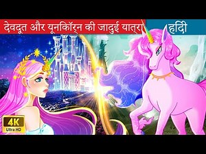 देवदूत और यूनिकॉर्न की जादुई यात्रा 👸 Magical Journey of Unicorn in Hindi🌜 Fairy Tales Hindi Stories