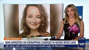 Sheriff: 41-year-old Troy Driver of Fallon, Nevada, “is being held on charges of Kidnapping,” in connection with the disappearance of Naomi Irion, 18, who has been missing for two weeks. “Naomi has still not been located and we are continuing to search for her and information.” Tiplines: 775-463-6620 or 775-322-4900. | HLN