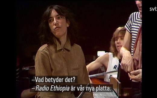 Patti Smith Group - 1976 瑞典演唱会 | Stockholm, Sweden - full concert - pro-shot