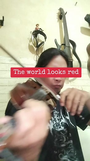 The World Looks Red in Ultrakill Gameplay