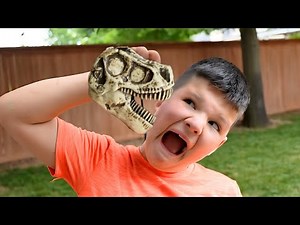 Hunting for T-Rex Bones with Mom