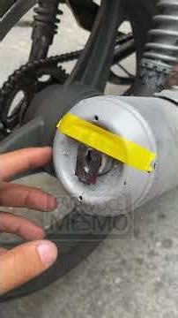 Aprenda uma maneira caseira de customizar sua moto #ObraSP #CustomizaçãoMoto #ModificaçãoCaseira
