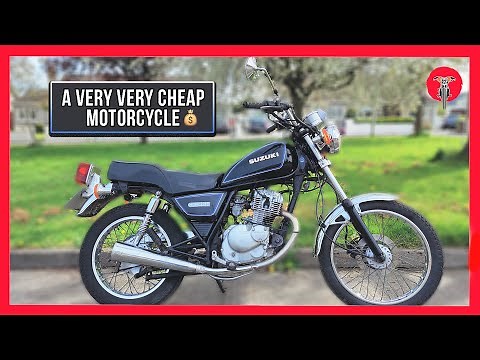 Suzuki GN 125 REVIEW -Test drive of a motorcycle - overhauling thunder 125 - Mini café racer reveal