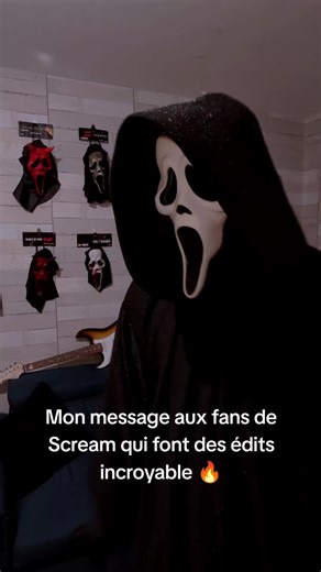 À écouter jusqu'à la fin 🤣 #ghostface #scream #scream7 #cosplay