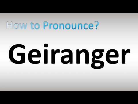 How to Pronounce Geiranger