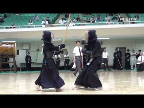 「女子個人準々決勝1」2025年全国高校定時制通信制剣道大会 ２試合