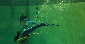 Becoming a mermaid