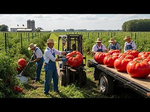 Inside a Giant Tomato Farm: The Complete Seed-to-Harvest Growing Process