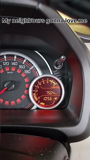 A revved engine is a happy engine