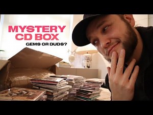 I bought a mystery box FULL of CDs, hunting for GEMS (but maybe DUDS?) UNBOXING