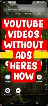 How to watch youtube videos without any ADS